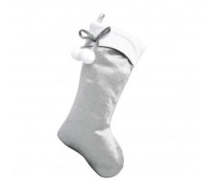 Clearance - CHRISTMAS POM POM  STOCKING