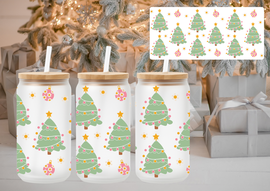 16OZ COLD CUP WRAPS = (29 XMAS TREES)