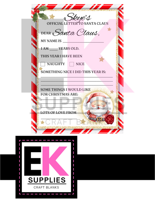 DIGITAL DOWNLOAD - LETTER TO SANTA (sw)