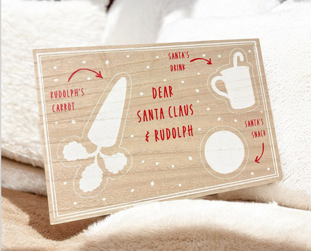 SANTA SNACK BOARD -