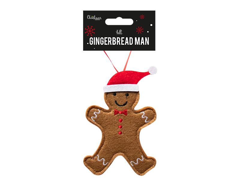 Felt gingerbread