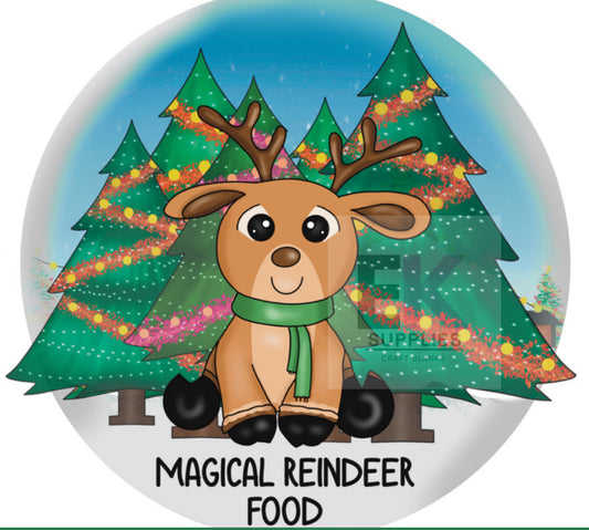 UV DTF DECAL -  Magical reindeer food