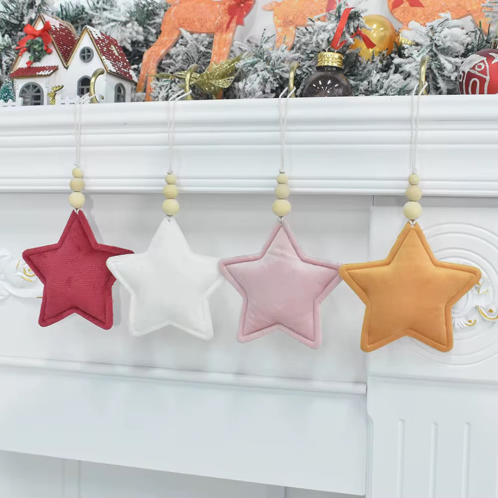 VELVET STAR DECORATION