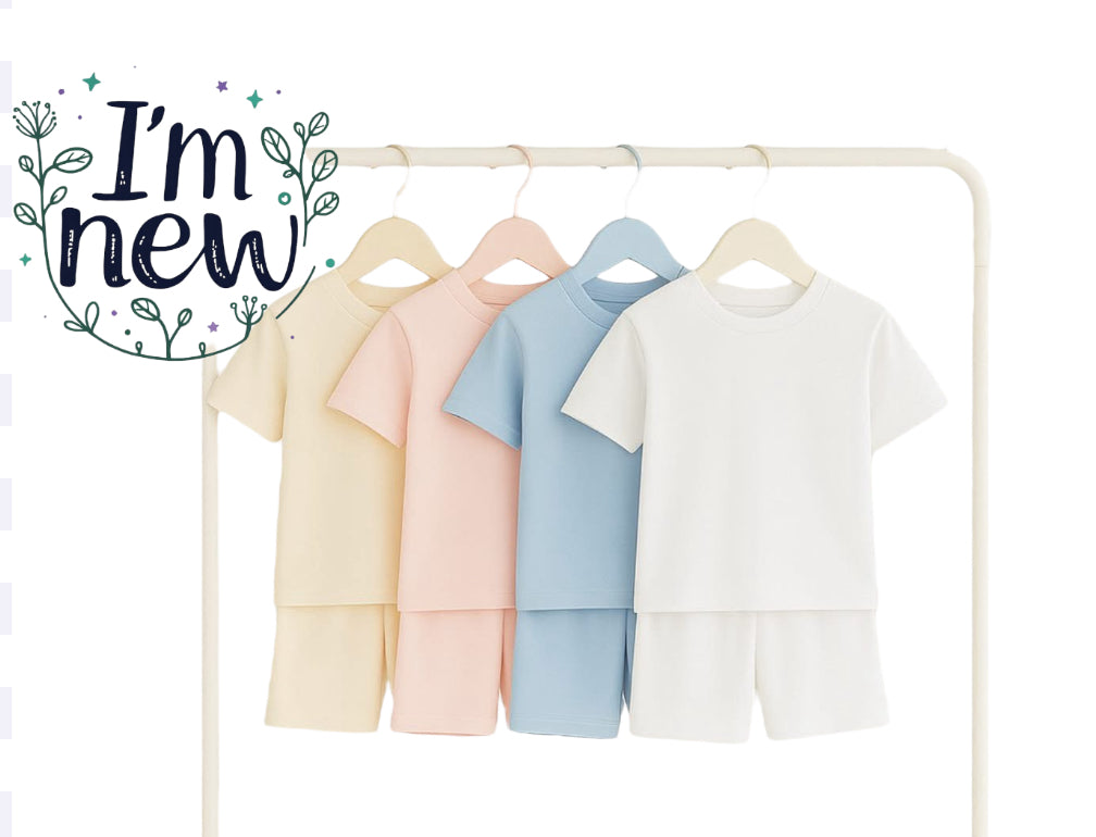 PRE ORDER PLAIN T-SHIRT AND SHORT SET