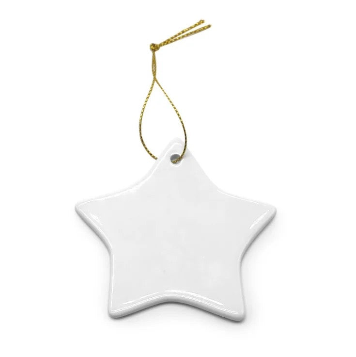CERAMIC SUBLIMATION STAR