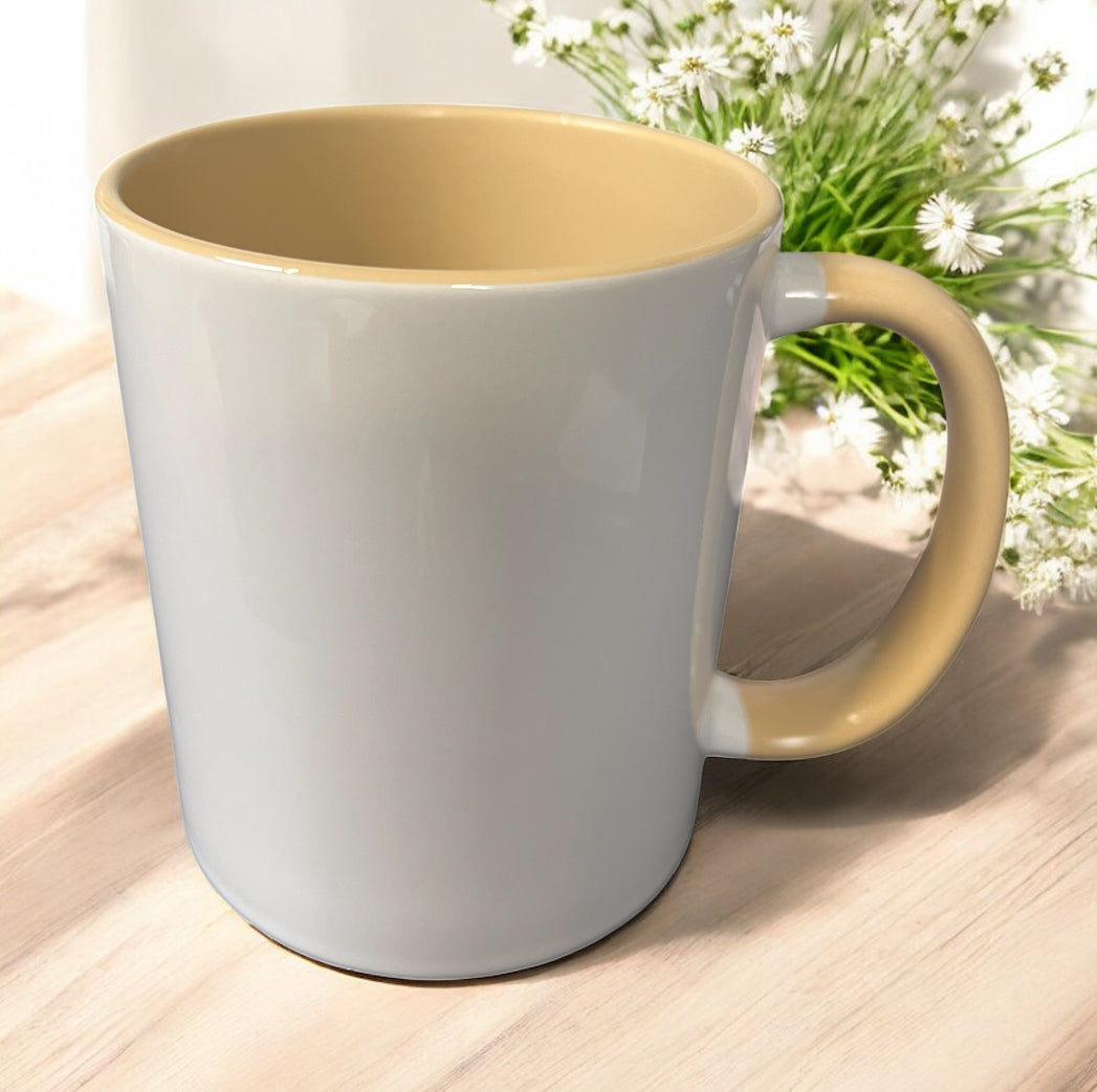 11oz SUBLIMATION COLOUR HANDLE MUGS