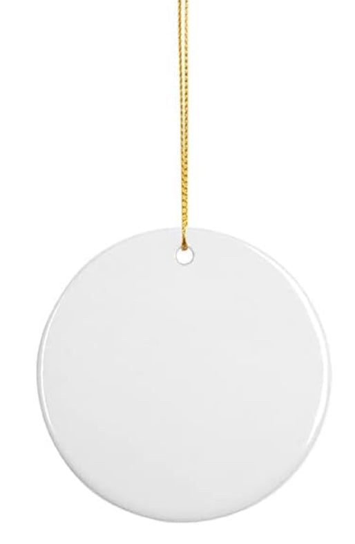 SUBLIMATION CERAMIC ROUND 7cm