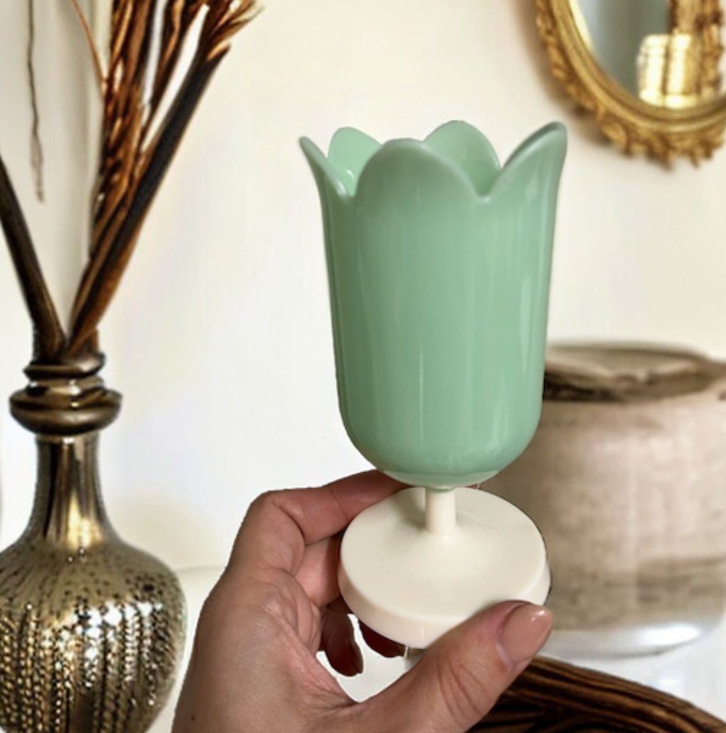 Teacher Tulip flower pencil pot