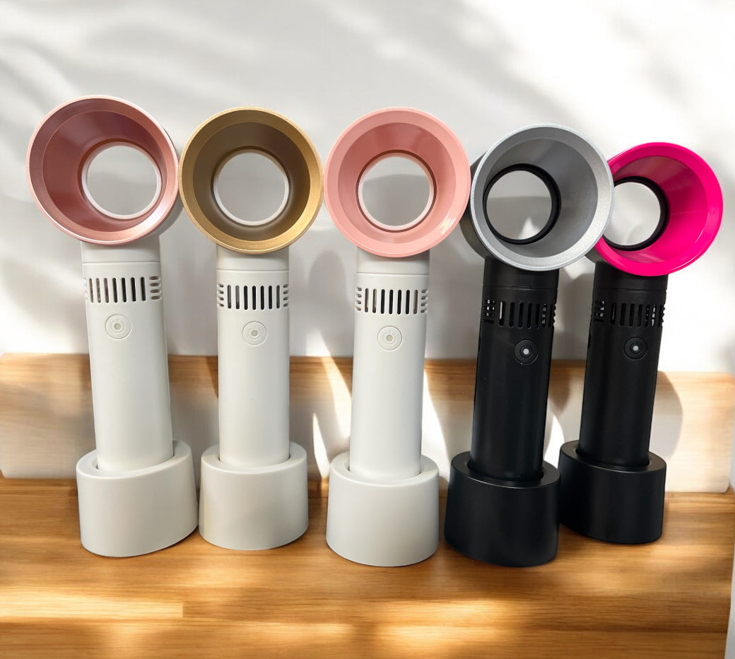 Rose gold / white usb fan