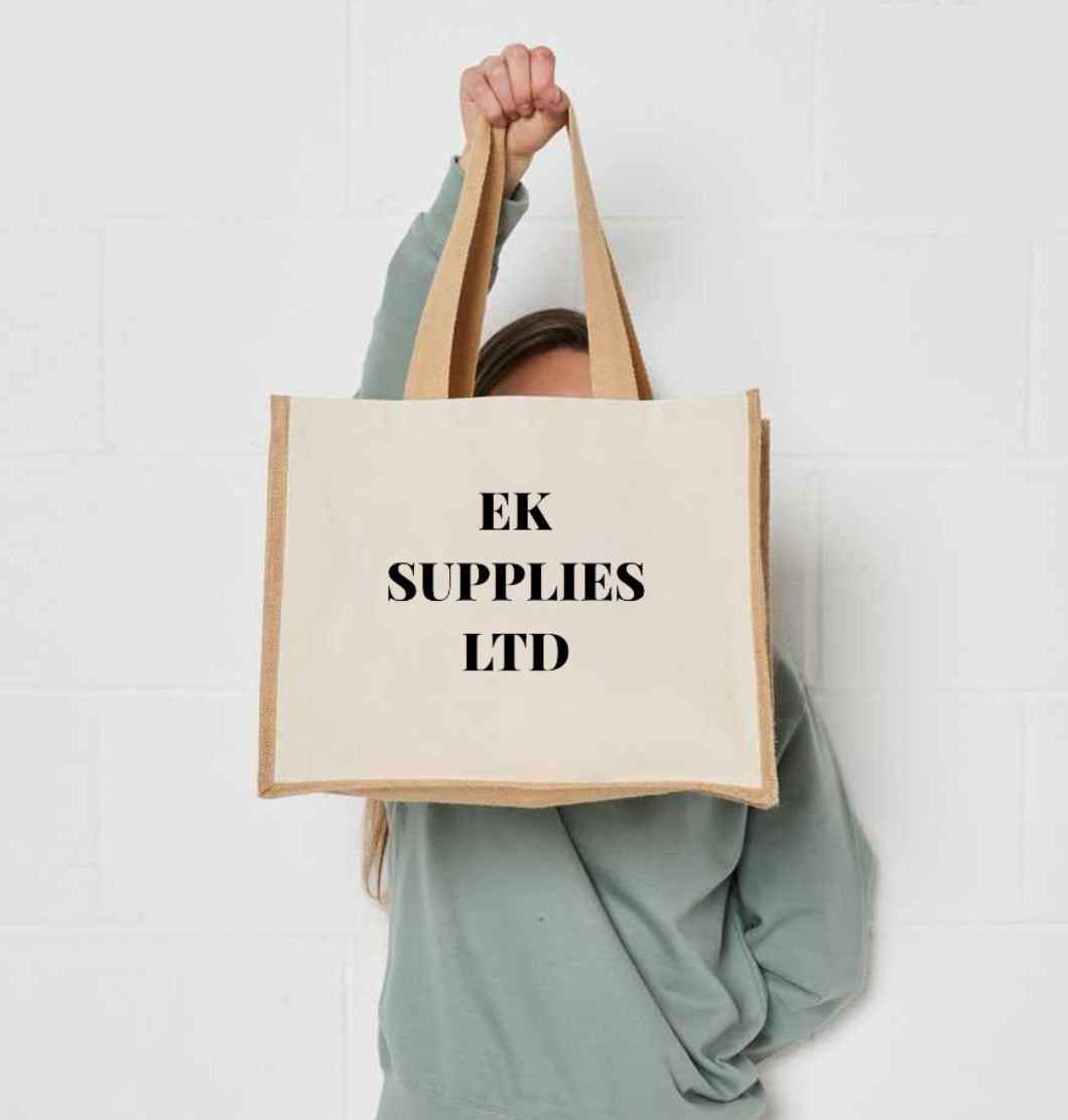 JUTE AND CANVAS SHOPPER br101