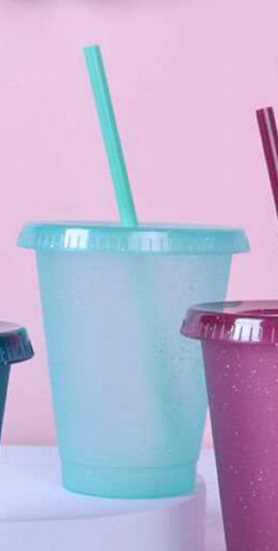 COLD CUPS GLITTER 16OZ