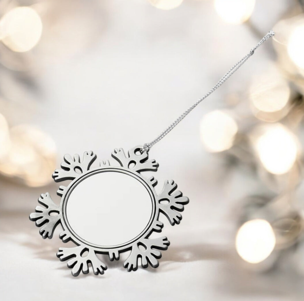 SUBLIMATION SNOWFLAKE