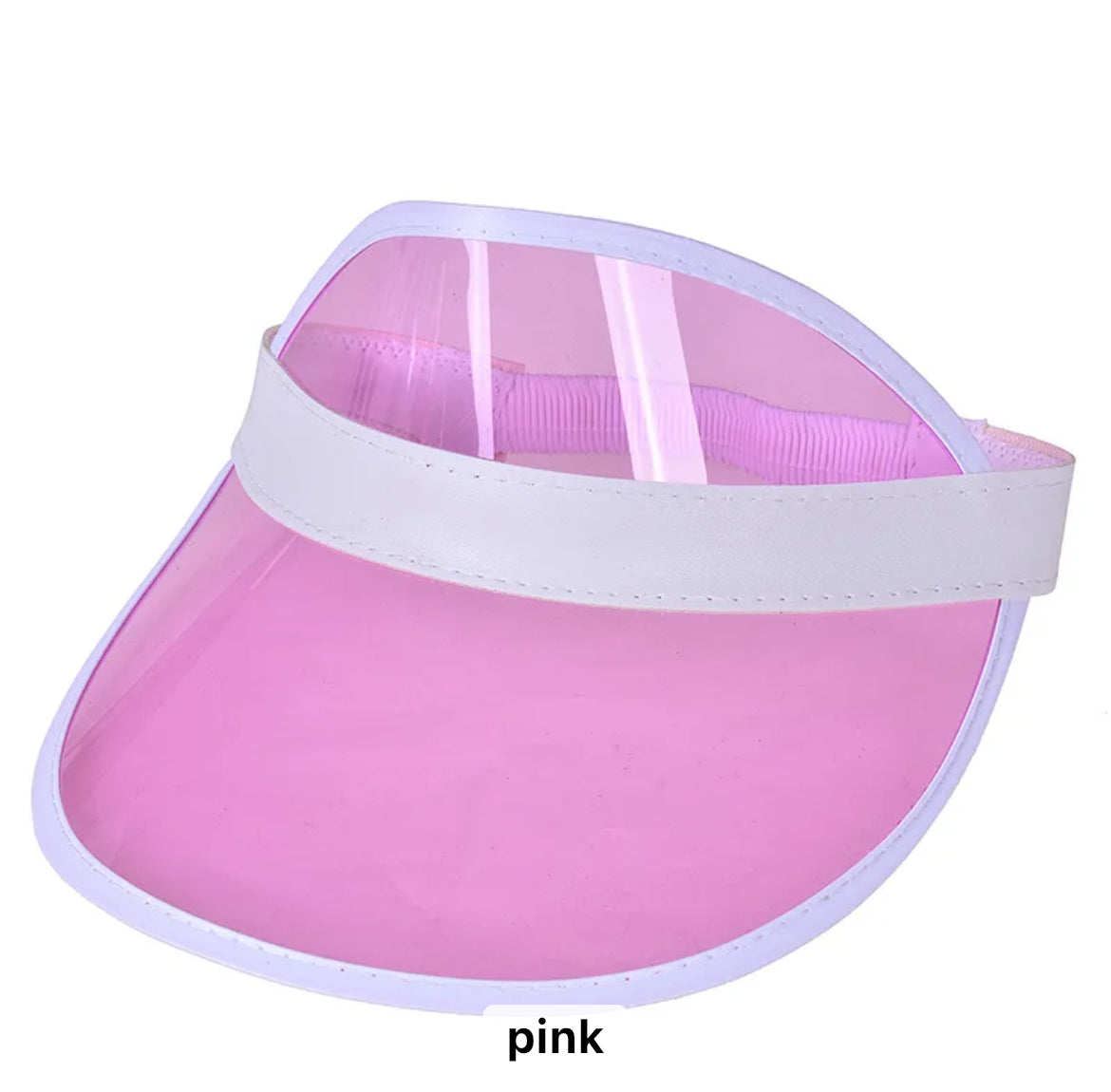 PINK RETRO SUN VISOR