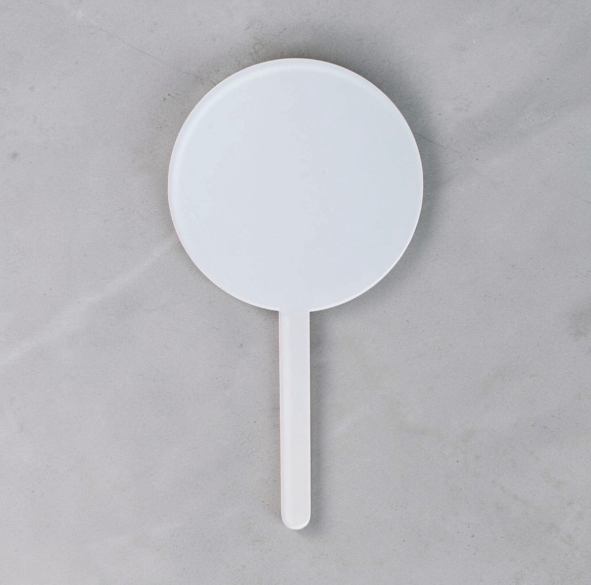 Acrylic white paddle / back to school paddle / wedding panel
