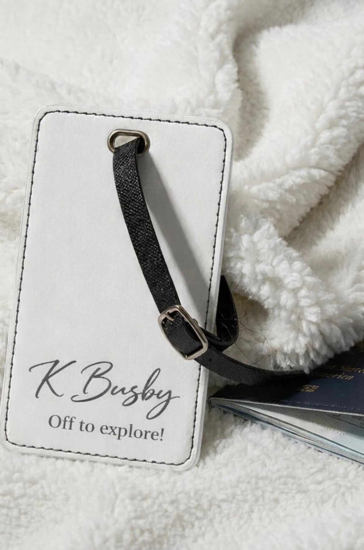 Sublimation luggage tag