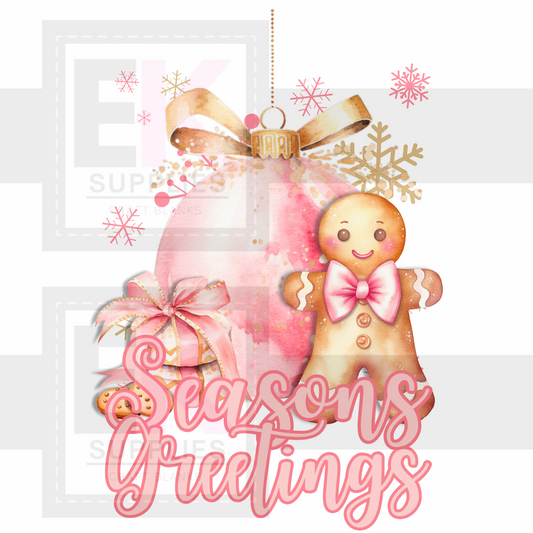DIGITAL DOWNLOAD - SEASONS GREETING PINKMAS