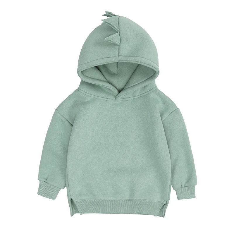 Kids Tales Dinosaur Fleece Hooded top