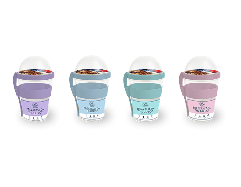 BREAKFAST ON THE GO POTS