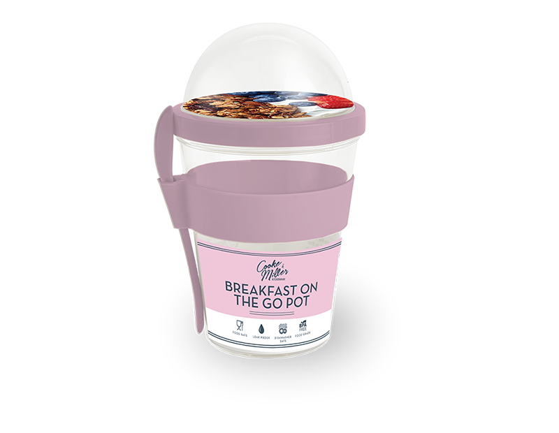 BREAKFAST ON THE GO POTS