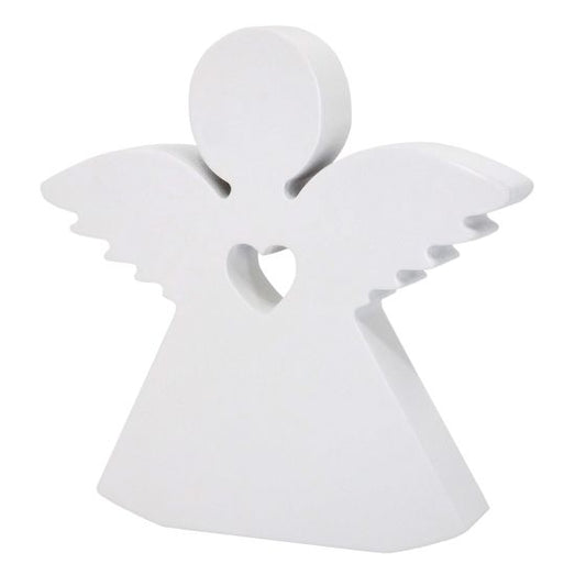 WHITE FREESTANDING ANGEL