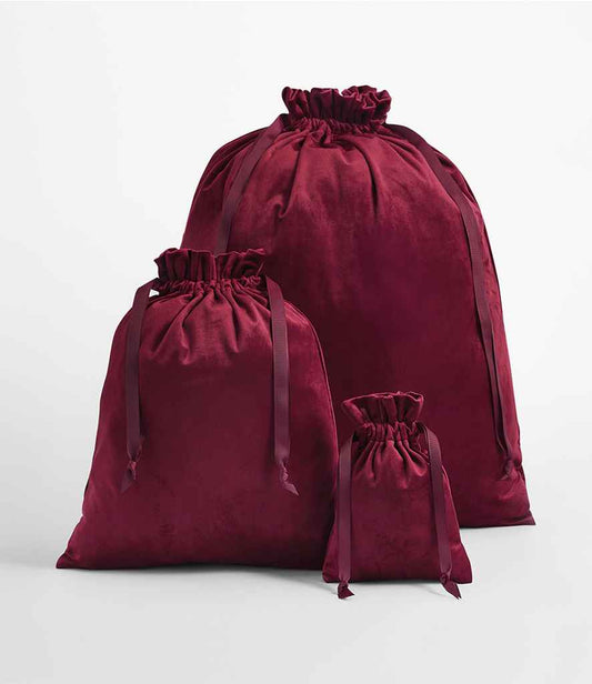 CHRISTMAS VELVET SACKS