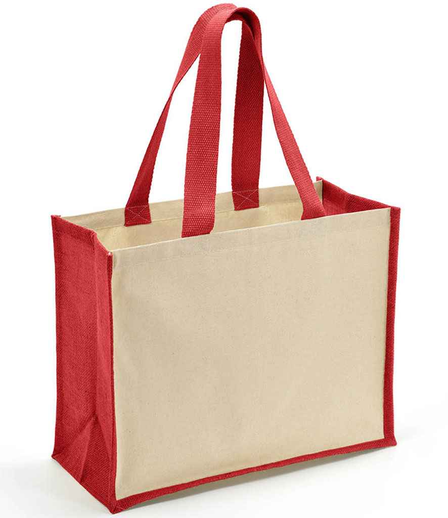 JUTE AND CANVAS SHOPPER br101