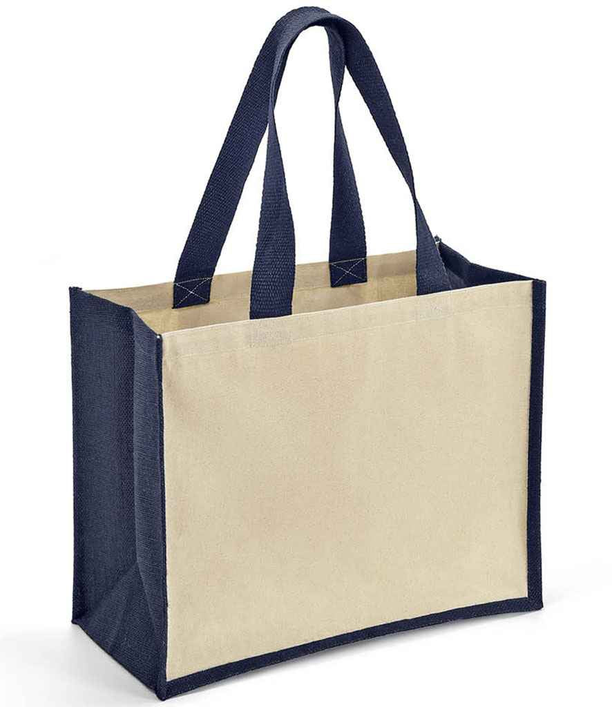 JUTE AND CANVAS SHOPPER br101
