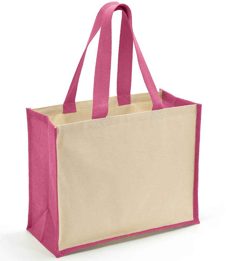 JUTE AND CANVAS SHOPPER br101