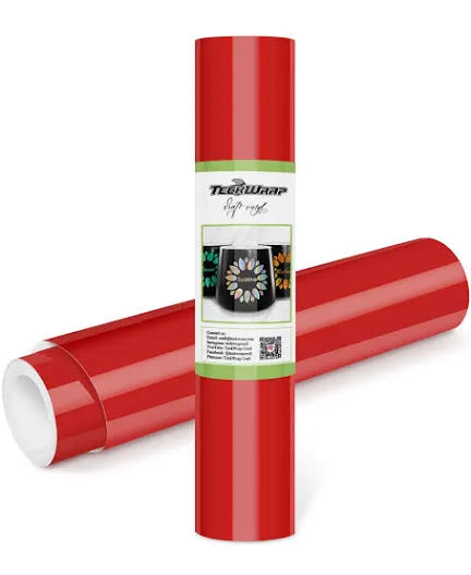 3 ROLLS OF TECKWRAP PERMANENT VINYL