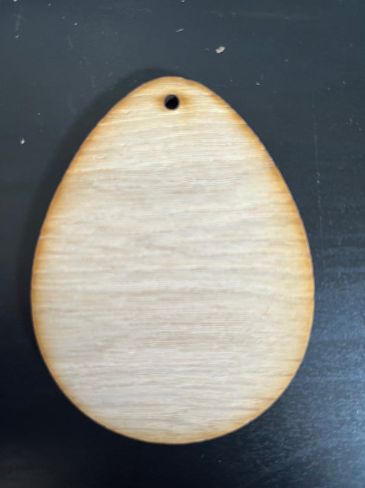 OAK VENEER EGG