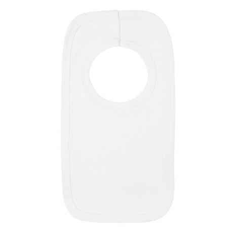 SUBLIMATION PULLOVER WHITE BABY BIB