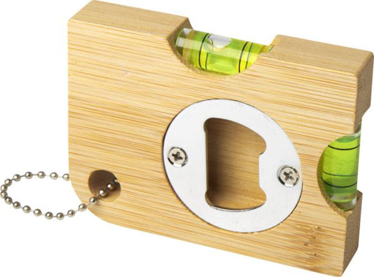 MINI SPIRIT LEVEL BOTTLE OPENER KEYRING