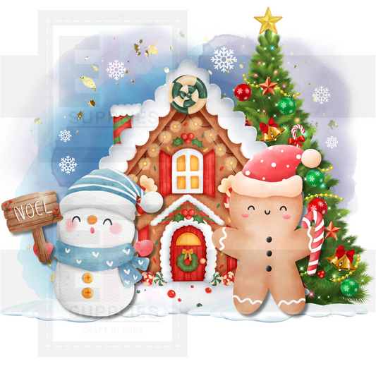 DIGITAL DOWNLOAD - GINGERBREAD HOUSE Cc