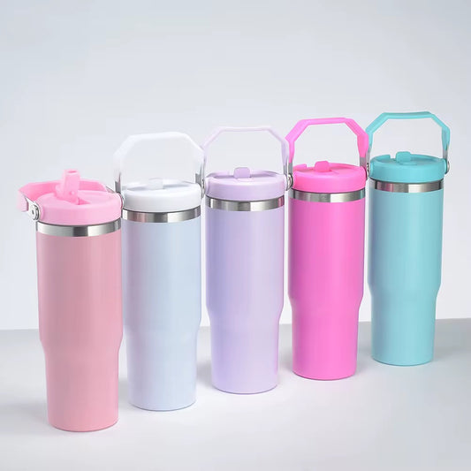 30oz SWING FLIP STRAW TUMBLER