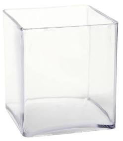 CLEAR ACRYLIC CUBE 10cm