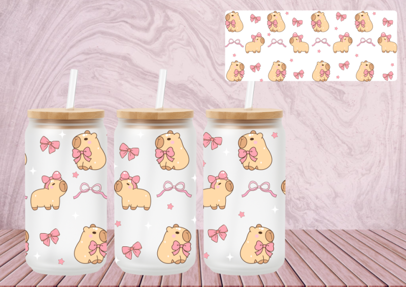 16OZCOLD CUP WRAP (7) KAPYBARA