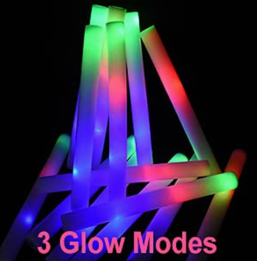 Soft foam glow stick