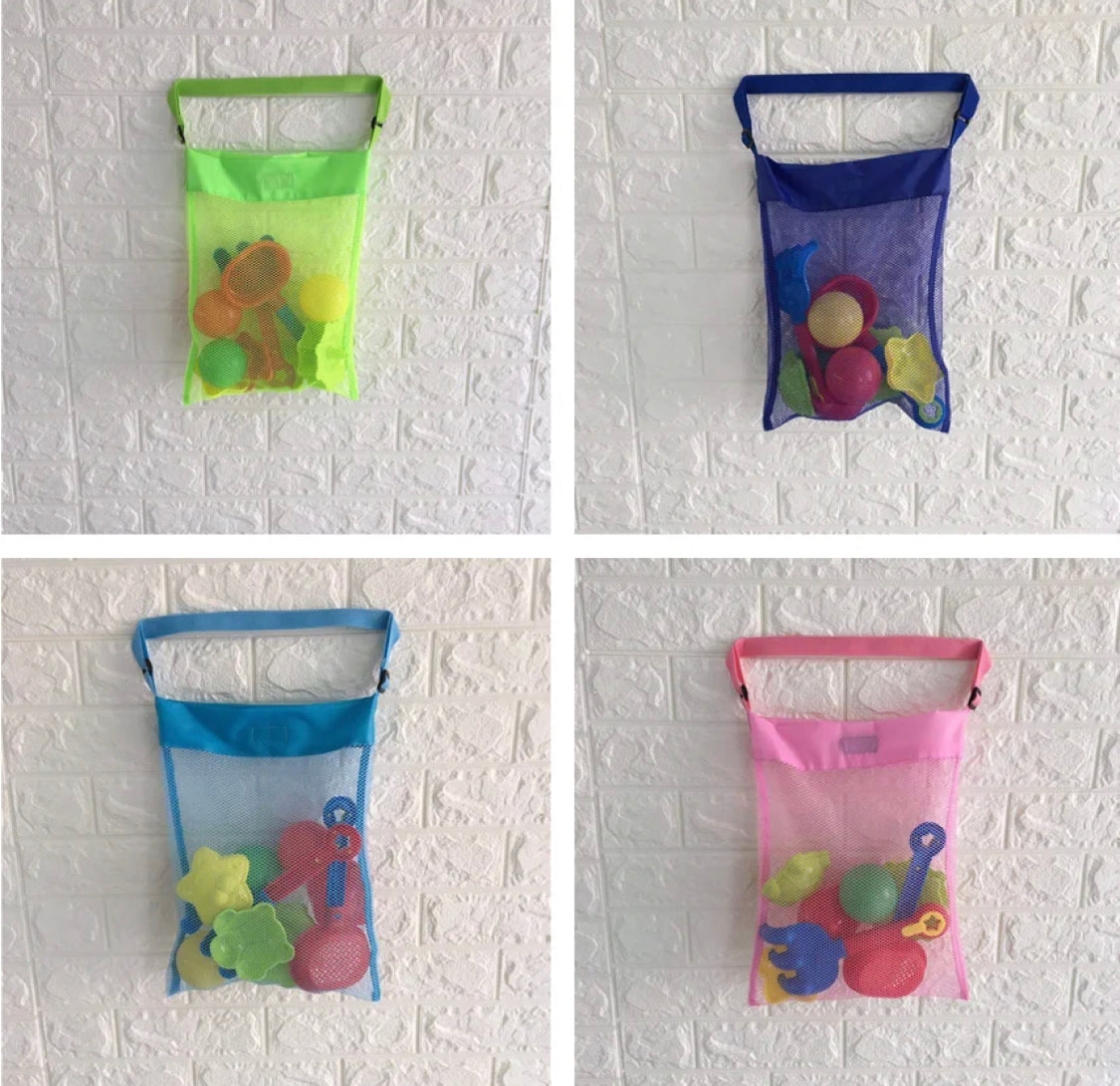 Large Mesh shell collecting bag beach