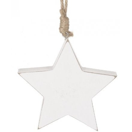 White rustic Star