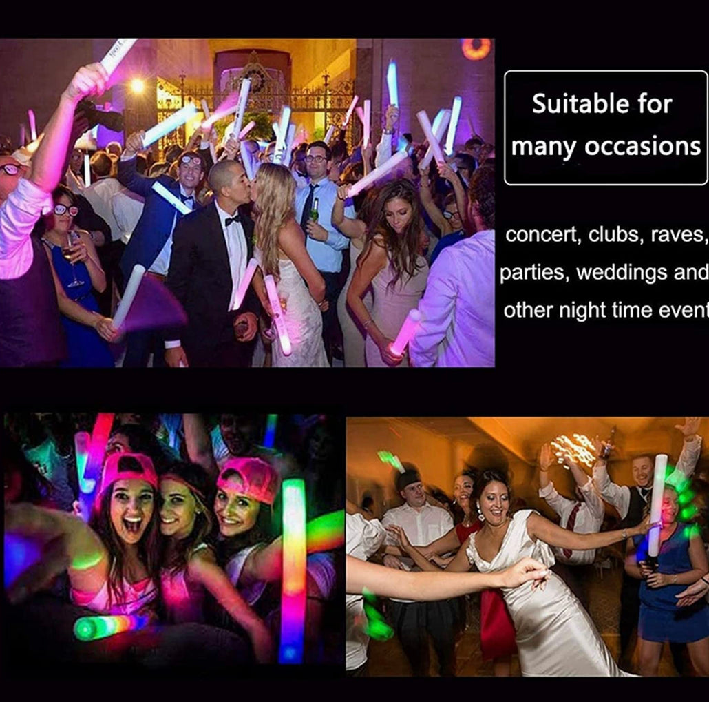 Soft foam glow stick