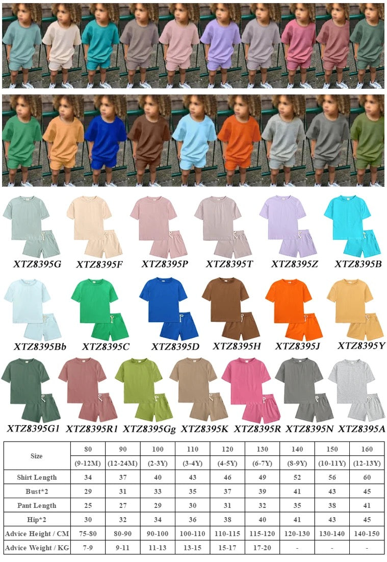CLEARANCE BOYS SHORT SET