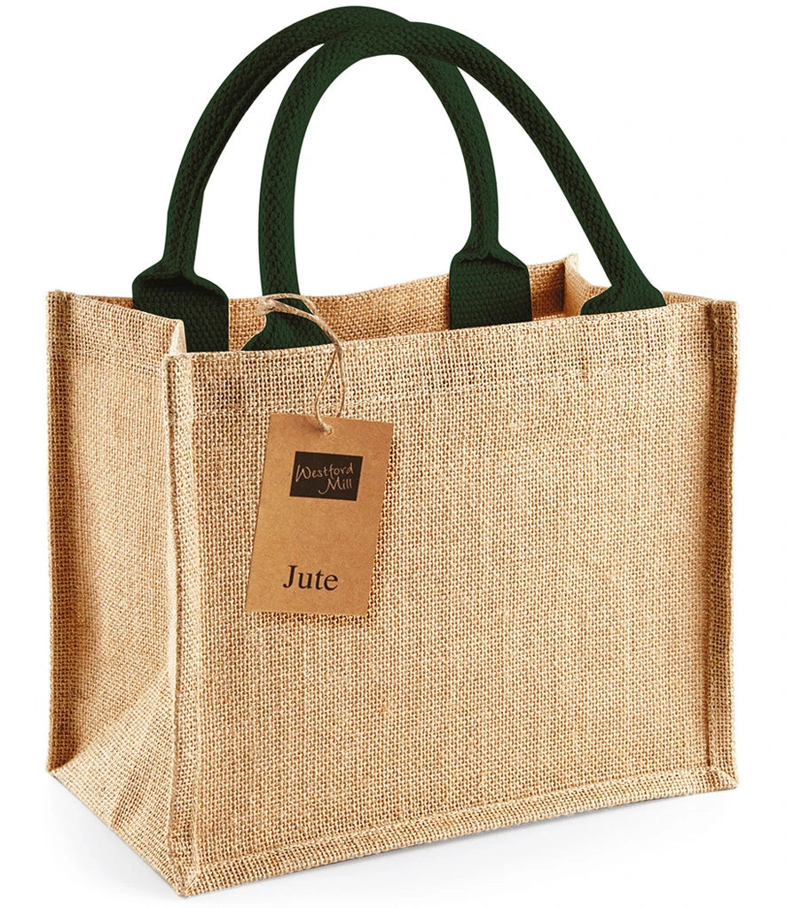 WESTFORD MILL JUTE MINI GIFT BAG W412