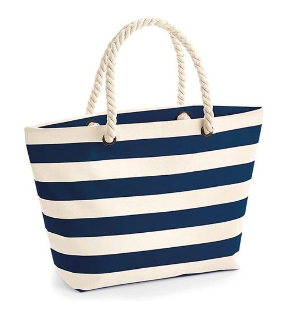 WESTFORD MILL NAUTICAL BEACH BAG
