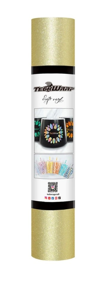 TECKWRAP GLITTER PERMANENT VINYL