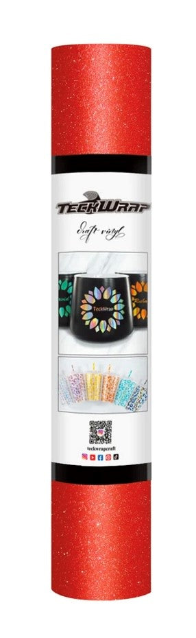 TECKWRAP GLITTER PERMANENT VINYL