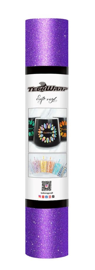 TECKWRAP GLITTER PERMANENT VINYL