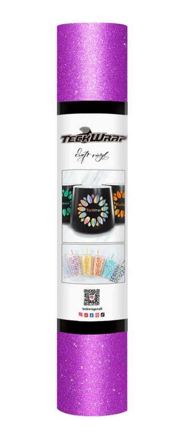 TECKWRAP GLITTER PERMANENT VINYL