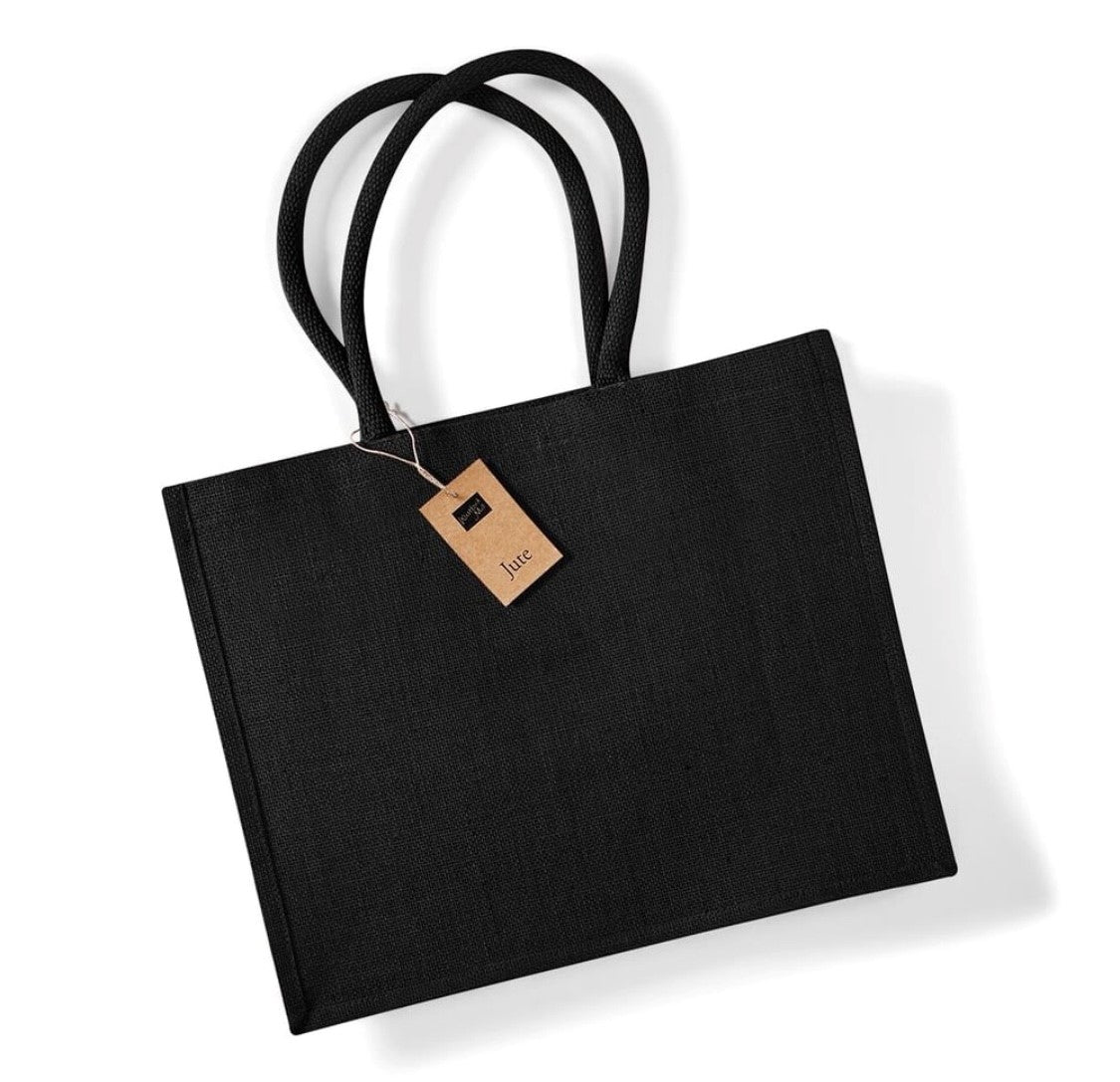 WESTFORD MILL JUTE CLASSIC SHOPPER BAG