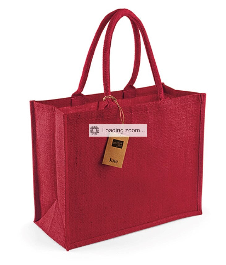WESTFORD MILL JUTE CLASSIC SHOPPER BAG