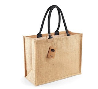 WESTFORD MILL JUTE CLASSIC SHOPPER BAG